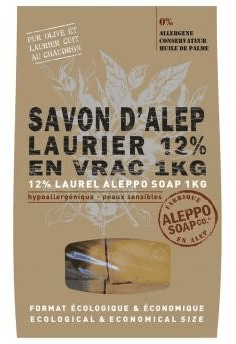 Aleppo Soap Co Savon D&apos;Alep Zeep met 12% Laurier