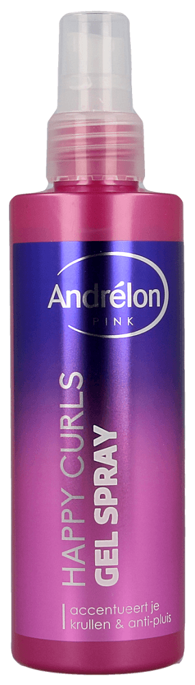 Andrelon Pink Happy Curls Gel Spray