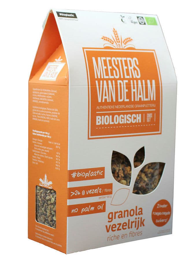 De Halm Granola Vezelrijk Biologisch