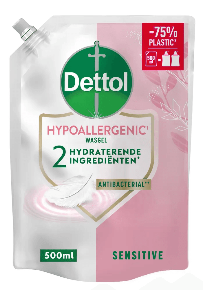 Dettol Hypoallergenic Wasgel Sensitive Navulling