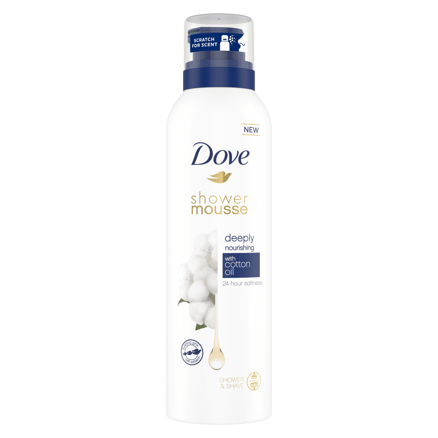Dove Deeply Nourishing Shower Mousse