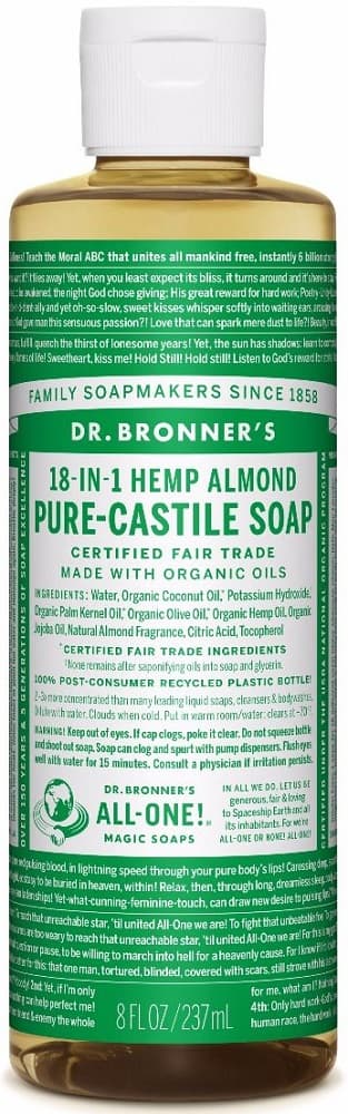 Dr. Bronner Pure Castile Zeep Amandel