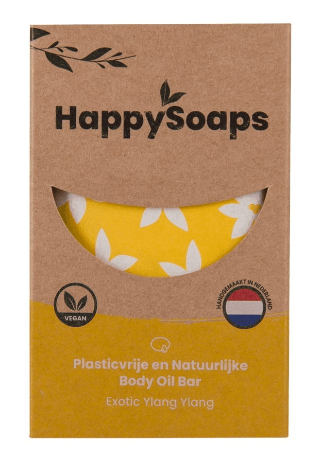 HappySoaps Exotic Ylang Ylang Body Oil Bar