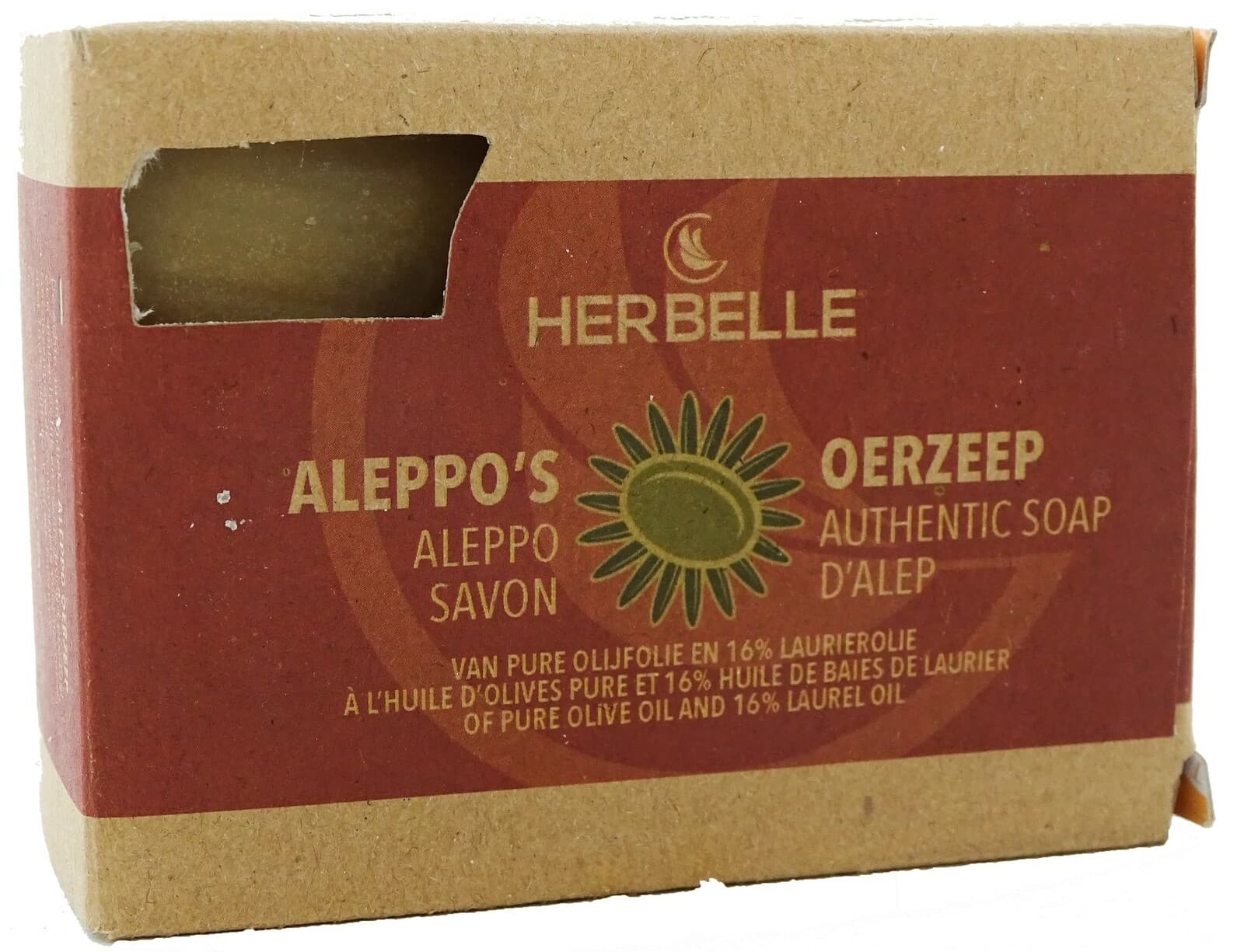 Herbelle Aleppo&apos;s Oerzeep Laurier 180gr