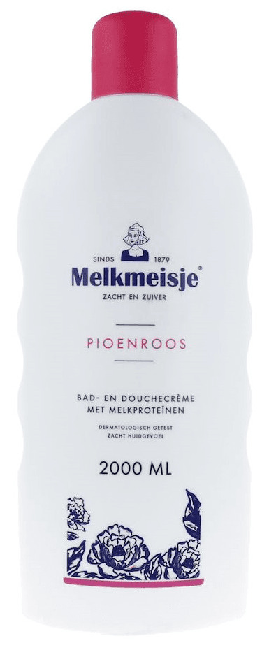 Melkmeisje Pioenroos Bad- en Douchecrème