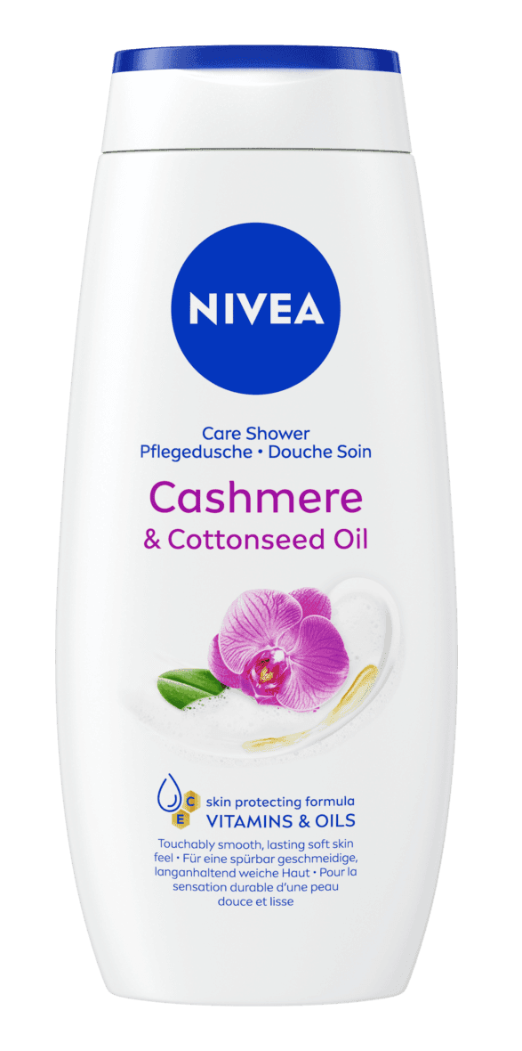 Nivea Cashmere & Cotton Seed Oil Care Shower