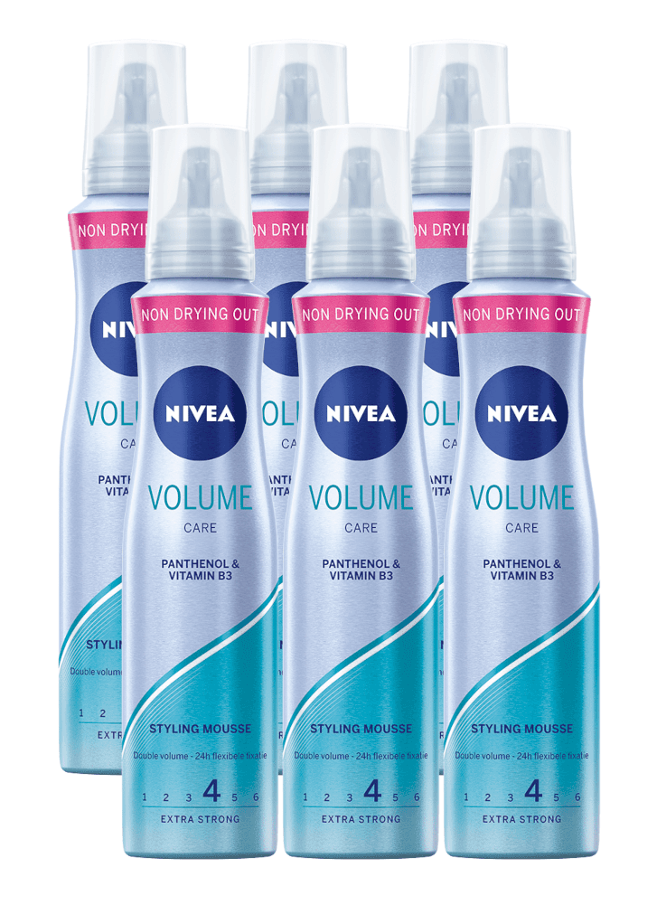 Nivea Volume Care Styling Mousse Voordeelverpakking