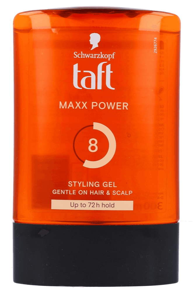 Schwarzkopf Taft Maxx Power Styling Gel Hold 8 - Gentle On Scalp