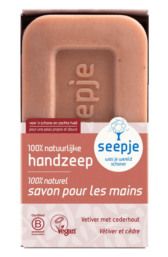 Seepje Natuurlijke Handzeep Vetiver Cederhout