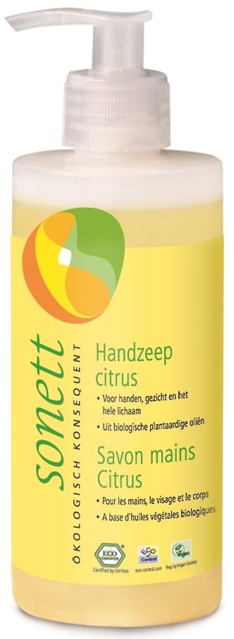 Sonett Handzeep Citrus Pompje