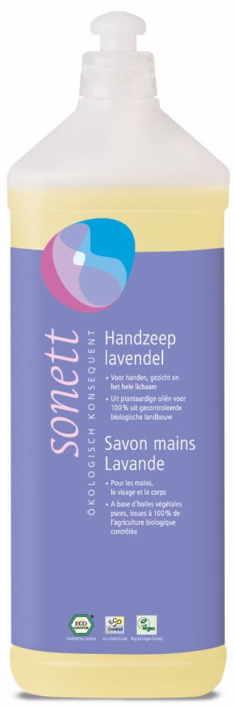 Sonett Handzeep Lavendel Navulling