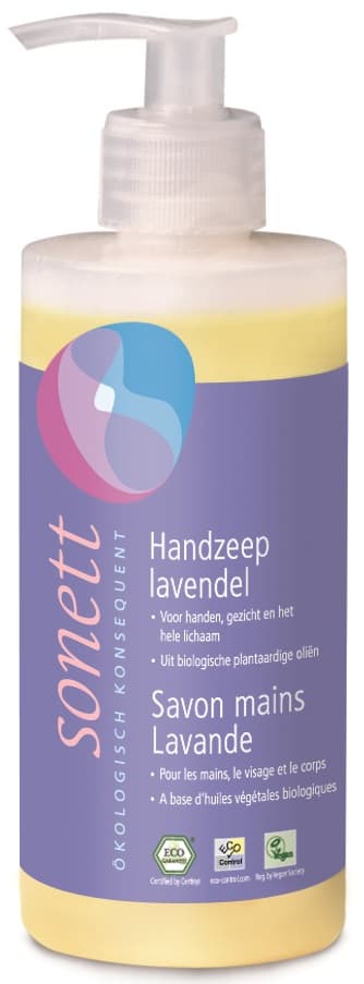 Sonett Handzeep Lavendel Pompje
