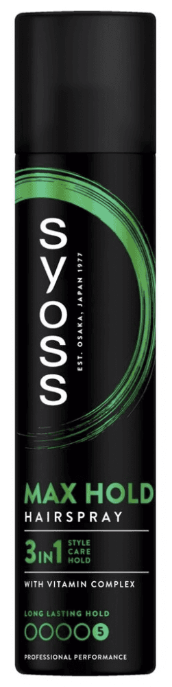 Syoss 3in1 Max Hold Hairspray Hold 5