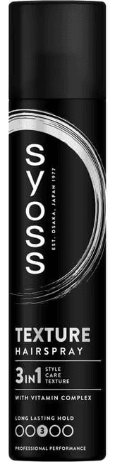 Syoss 3in1 Texture Hairspray Hold 3