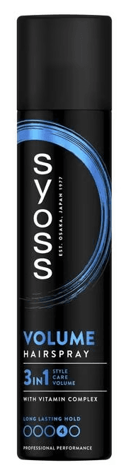 Syoss 3in1 Volume Hairspray Hold 4