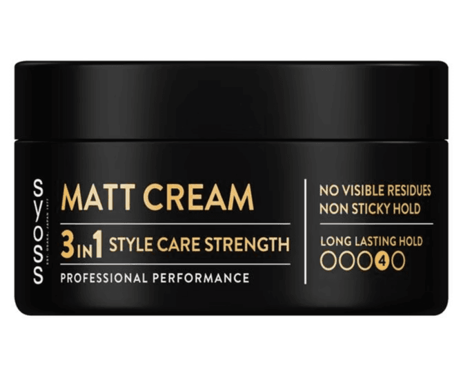 Syoss Matt Cream 3in1 Style Care Hold 4