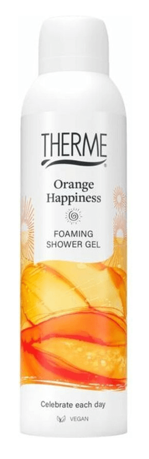 Therme Orange Happiness Foaming Shower Gel