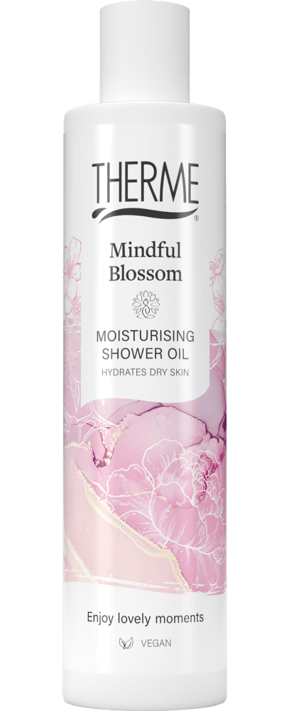 Therme Mindful Blossom Moisturising Shower Oil
