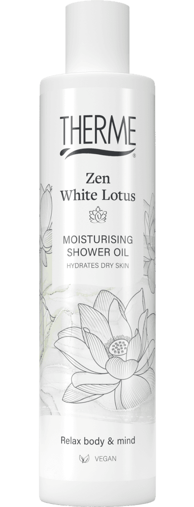 Therme Zen White Lotus Moisturising Shower Oil