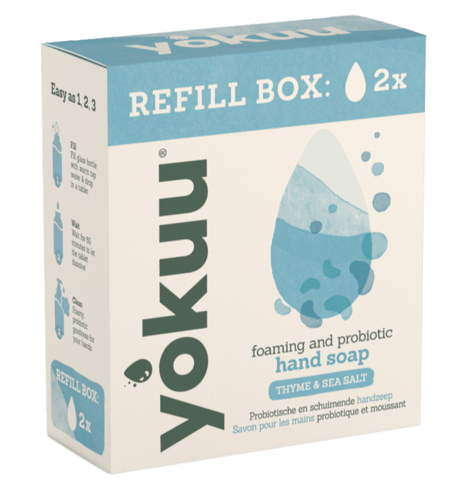 Yokuu Handzeep Thyme & Sea Salt Refill Box