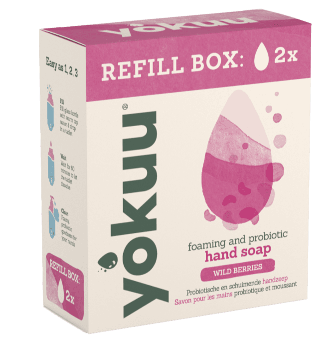 Yokuu Handzeep Wild Berries Refill Box