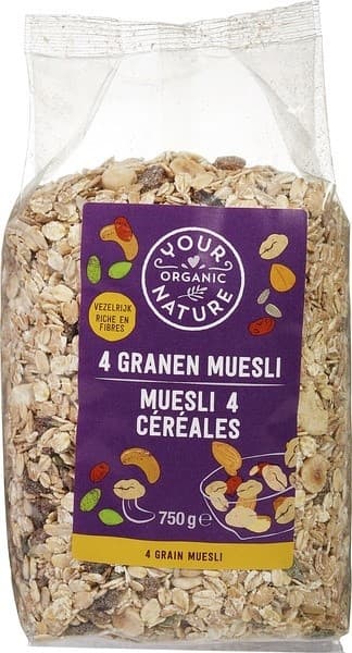 Your Organic Nature 4 Granen Muesli