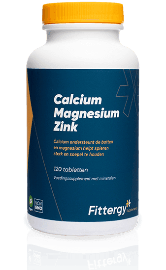 Calcium Magnesium Zink (120 tabletten) - Fittergy