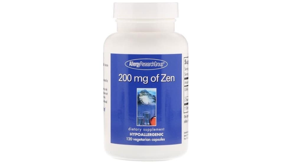 Zen 200 mg 120 Vegetarian Capsules - Allergy Research Group