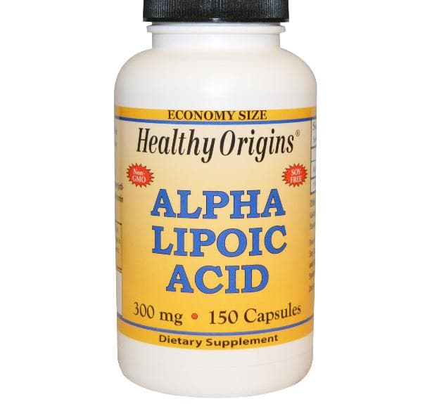 Alfa-liponzuur, 300 mg (150 Capsules) - Healthy Origins