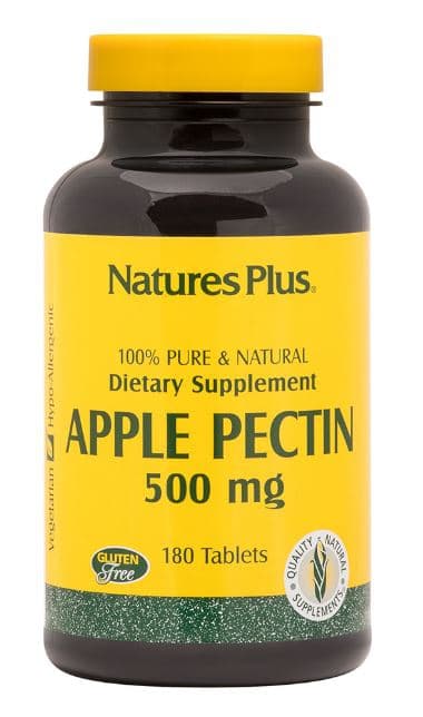 Apple Pectin - 500 mg (180 Tablets) - Nature&apos;s Plus