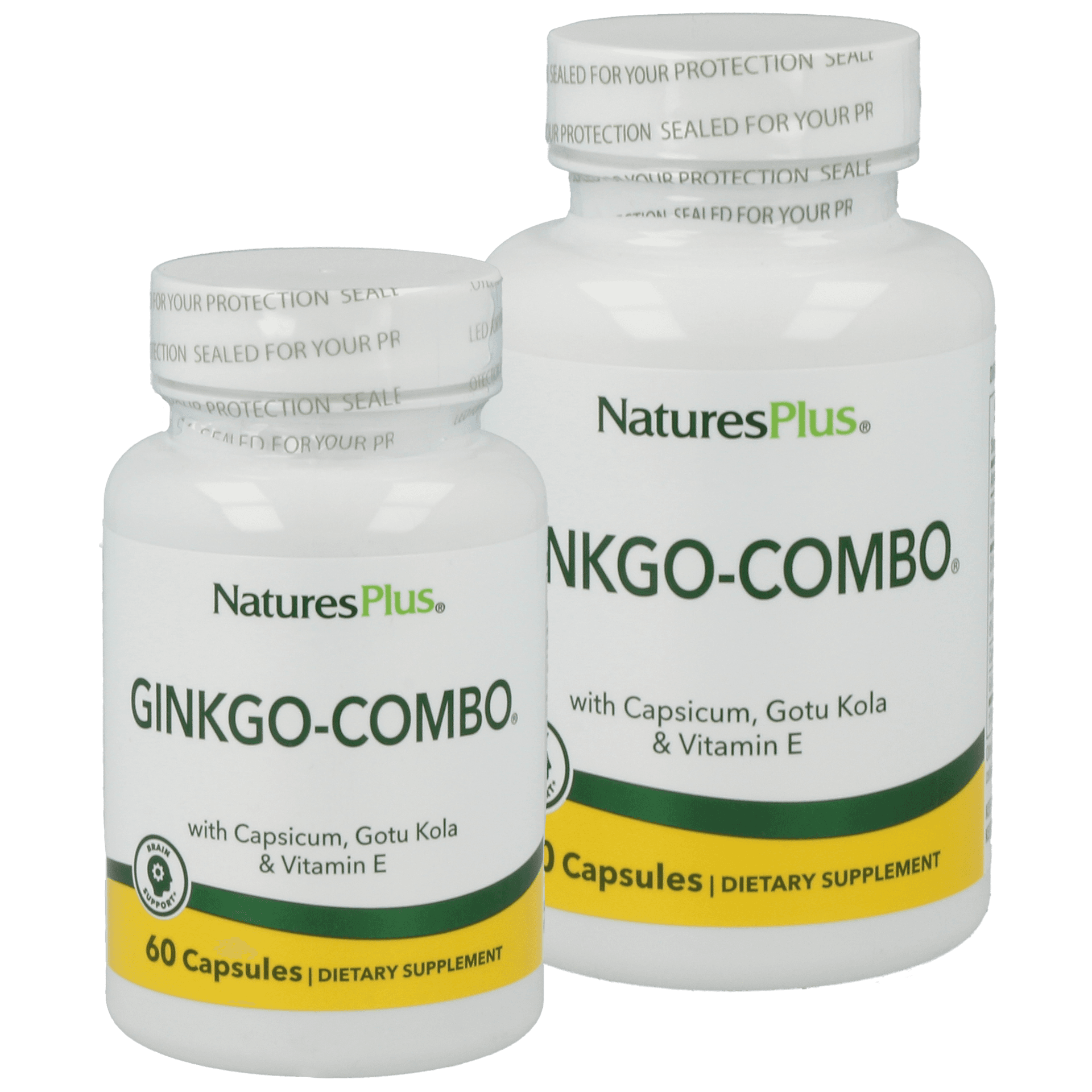 Ginkgo-Combo (60 Veggie Caps) - Nature&apos;s Plus
