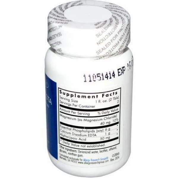 LipoPhos EDTA Liposomal Phospholipids (60 ml) - Allergy Research Group