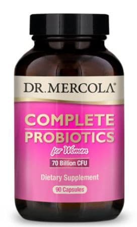 Complete Probiotics for Women (70 Billion CFU) (90 capsules) - Dr. Mercola