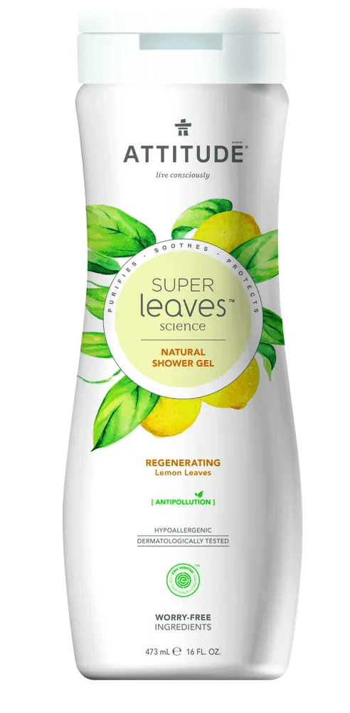 Attitude Shower Gel Regenerating Lemon Leaves