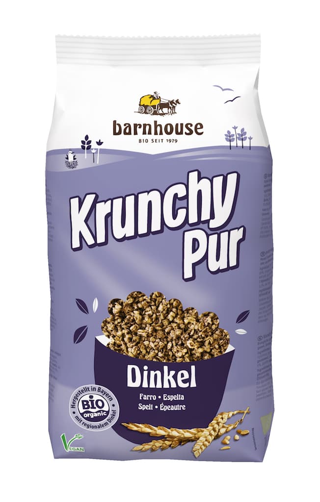 Barnhouse Krunchy Pur Spelt 750gr