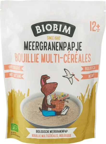 Biobim Biologische Meergranenpap 12+M
