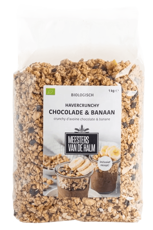 De Halm Havercrunchy Chocolade & Banaan