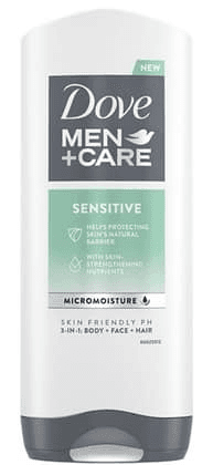 Dove Men +Care 3in1 Body Face Hair Douchegel Sensitive
