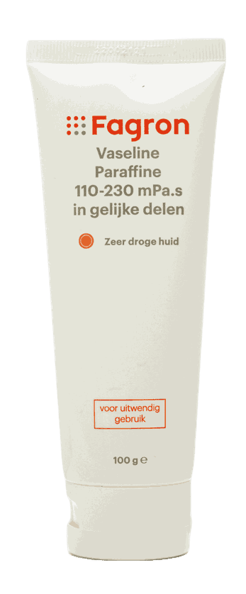 Fagron Vaseline Paraffine 110-230 mPa.s Zeer Droge Huid