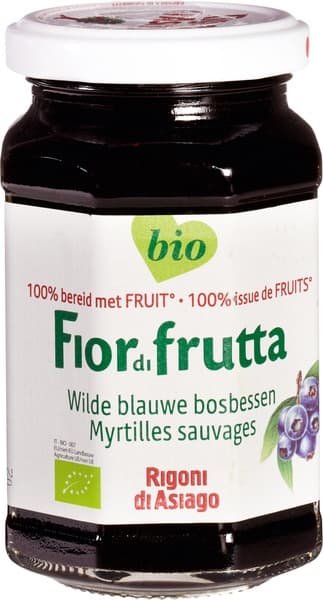 Fiordifrutta Jam Wilde Blauwe Bosbessen