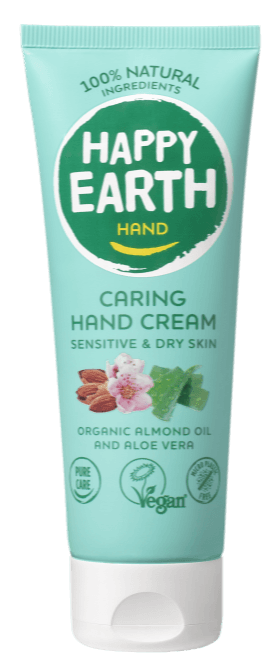 Happy Earth 100% Natural Caring Handcream