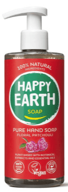 Happy Earth 100% Natural Hand Soap Floral Patchouli