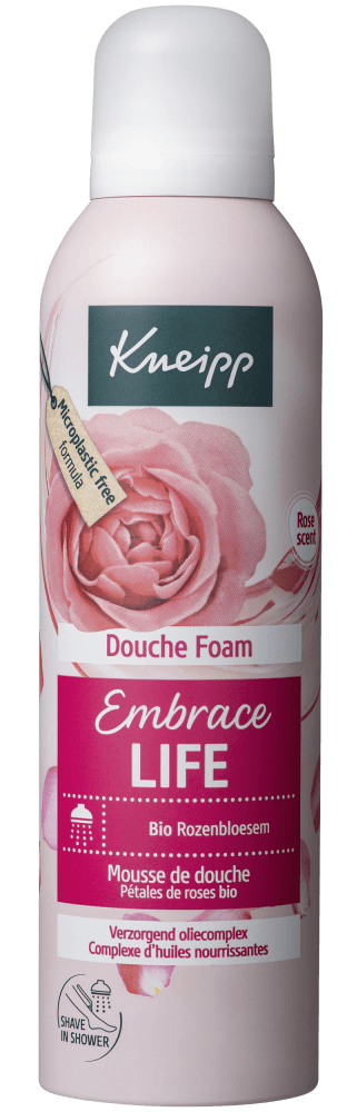 Kneipp Douche Foam Embrace Life Bio Rozenbloesem