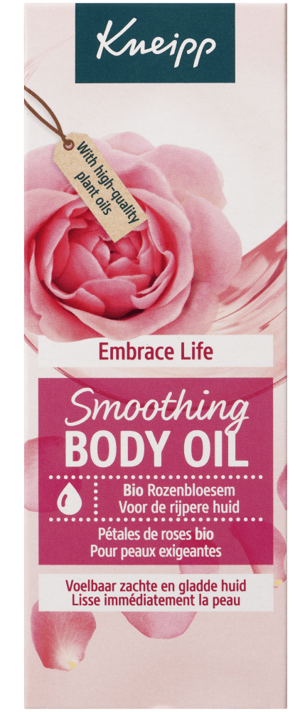 Kneipp Embrace Life Smoothing Body Oil Bio Rozenbloesem