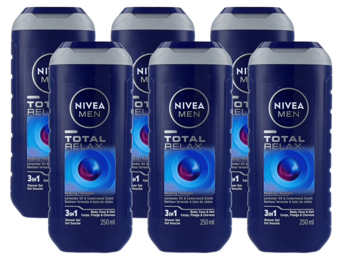 Nivea Men Total Relax Douchegel Voordeelverpakking