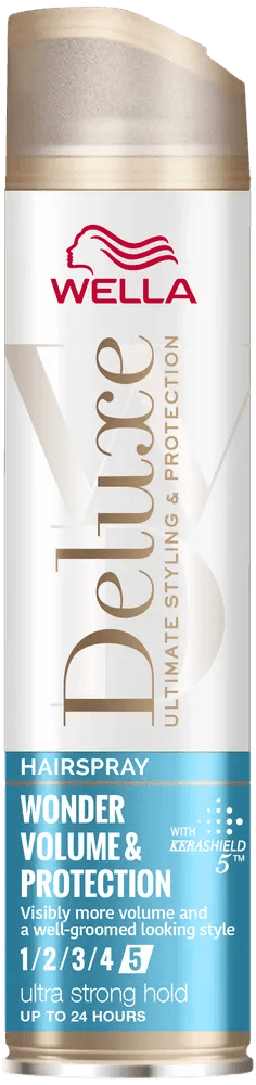 Wella Deluxe Hairspray Volume & protection Ultra Strong