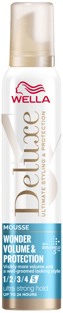 Wella Deluxe Mousse - Wonder Volume & Protection