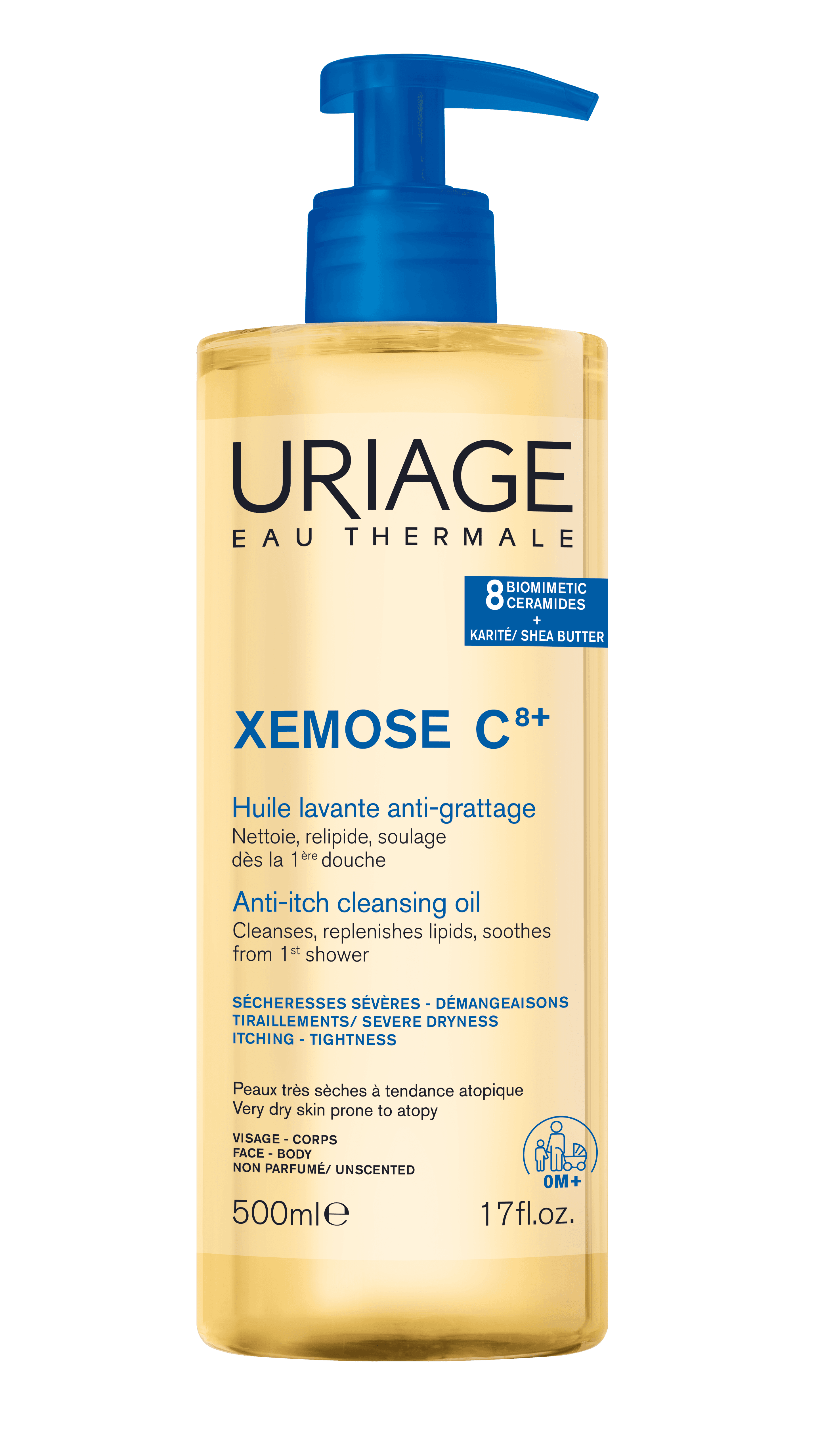 Uriage Xémose Cleansing Soothing Oil