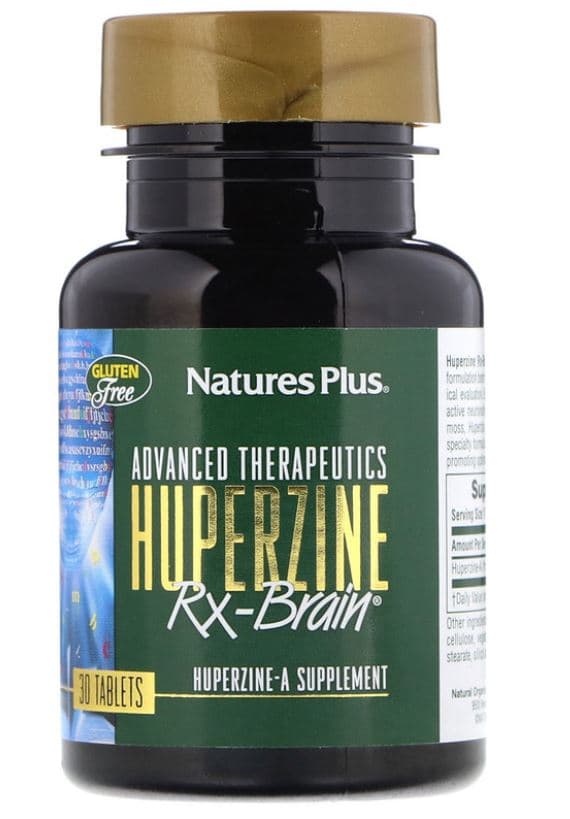 Advanced Therapeutics - Huperzine Rx-Brain (30 Tablets) - Nature's Plus