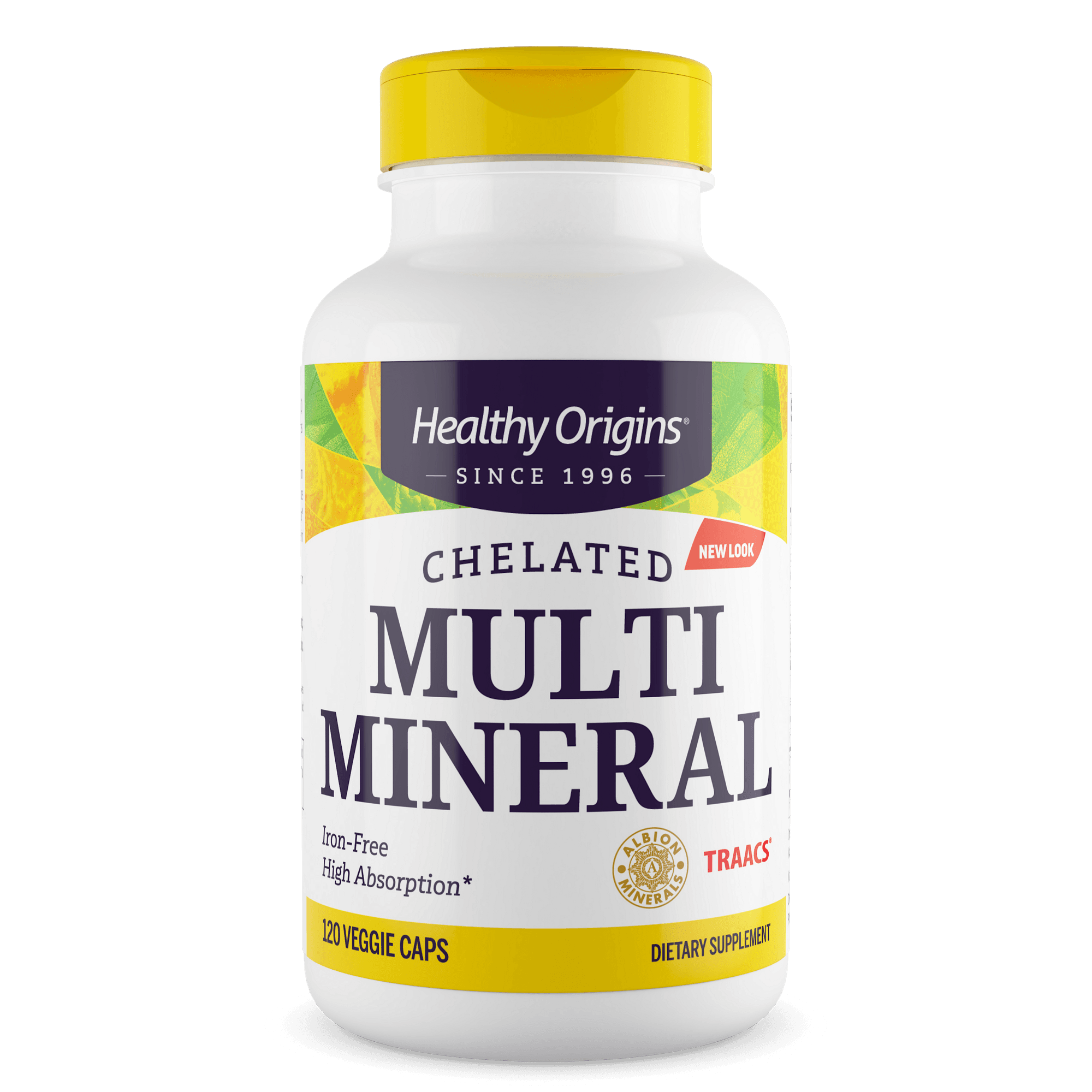 Chelated Multi Mineral (120 veggie caps) - Healthy Origins